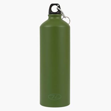 Picture of Aluminium Bottle 1 Litre Olive Green